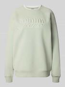 Oversized sweatshirt van katoenmix
