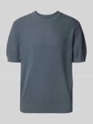 T-shirt met ribboorden, model 'CASPER'