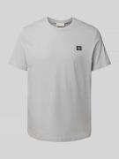 T-shirt met labelpatch