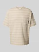 T-shirt met borstzak