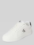 Sneakers met labeldetails