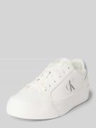 Sneakers met labelprint