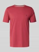 T-shirt met labelstitching