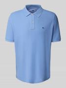 Regular fit poloshirt met logostitching