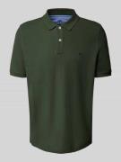 Regular fit poloshirt met logostitching