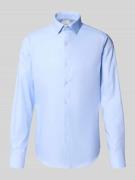 Slim fit zakelijk overhemd met kentkraag