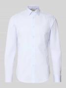 Slim fit zakelijk overhemd met kentkraag