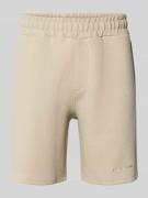 Sweatshorts met elastische band
