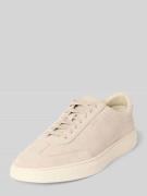 Lage sneakers van suède