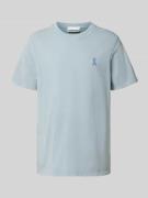 Regular fit T-shirt van puur katoen