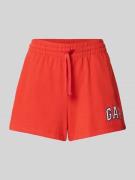 Sweatshorts met elastische band