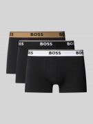 Regular fit boxershort van een mix van katoen en elastaan in een set v...
