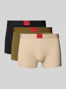 Boxershort met elastische band in een set van 3 stuks