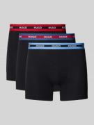 Boxershort met elastische logoband in een set van 3 stuks