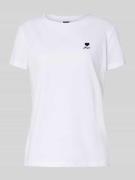 Regular fit T-shirt van puur katoen