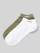 Sneakersokken van katoenmix in een set van 2 paar