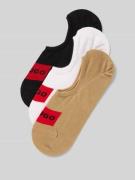 Sneakersokken in een set van 3 paar met logodetails