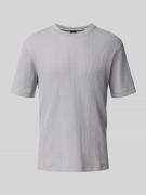 Regular fit T-shirt van katoenmix