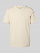 T-shirt met labelstitching