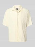 Relaxed fit vrijetijdsoverhemd met structuurmotief, model 'INFINITY'