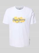 Regular fit T-shirt van puur katoen, model 'MILTON'