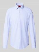 Slim fit zakelijk overhemd met knoopsluiting, model 'Kenno'