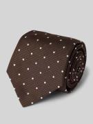 Zijden stropdas met all-over motief