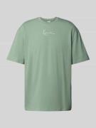 T-shirt met labelstitching