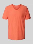 T-shirt met V-hals