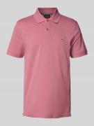 Regular fit poloshirt met logostitching