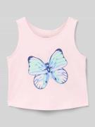 Tanktop met motiefprint, model 'VIGEA'