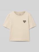 Regular fit T-shirt van puur katoen, model 'REX'