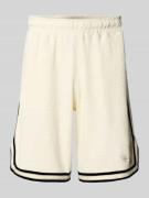 Relaxed fit sweatshorts met structuurmotief, model 'Barkan'