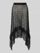 Midirok met etskanteffect, model 'LACEY'