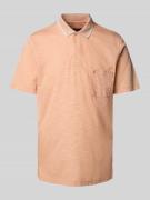 Regular fit poloshirt met borstzak