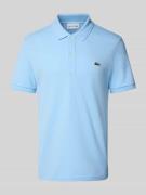 Slim fit poloshirt van puur katoen