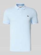Slim fit poloshirt van puur katoen