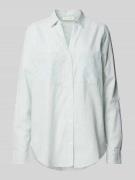 Relaxed fit overhemdblouse met borstzakken