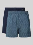 Boxershort met labelbadge in een set van 2 stuks
