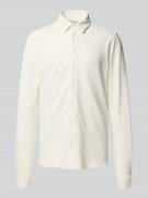 Slim fit vrijetijdsoverhemd met kentkraag, model 'ARTHUR'