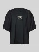 T-shirt met statementstitching, model 'TRAIN 7.0'
