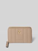 Portemonnee met doorgestikte naden