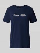 Regular fit T-shirt van puur katoen