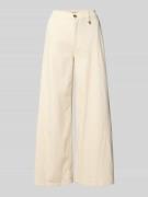 Wide leg jeans met applicatie, model 'Vincent Clay'