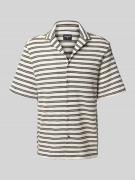 Regular fit vrijetijdsoverhemd met all-over motief, model 'CLIRO'