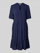 Knielange jurk van viscose, model 'Am44elia'