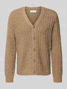 Regular fit cardigan van puur katoen, model 'Samicah'