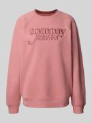 Oversized sweatshirt van katoenmix