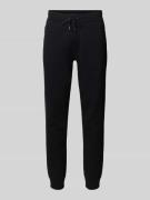 Joggingbroek met elastische band en tunnelkoord