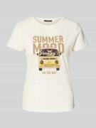 T-shirt met ronde hals